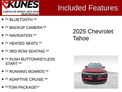 Used 2025 Chevrolet Tahoe LT w/ Comfort Package