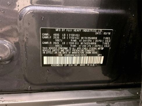 Used 2016 Subaru Outback 2.5i Limited image 28