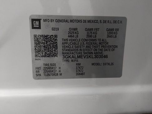 Used 2019 GMC Terrain SLE w/ LPO, Floor Liner Package FWD image 33