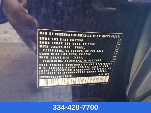 Certified 2022 Volkswagen Tiguan SE image 28