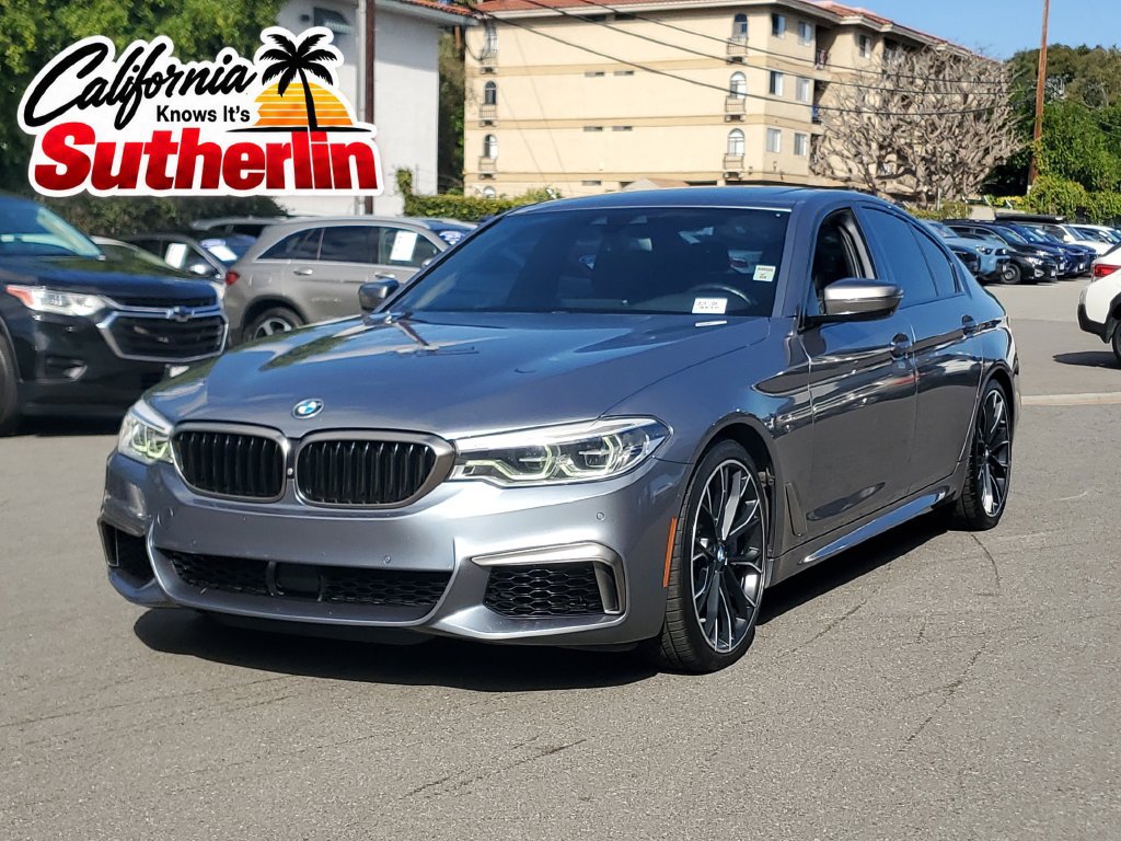 Used 2020 BMW M550i xDrive w/ Dynamic Handling Package AWD/4WD image 1