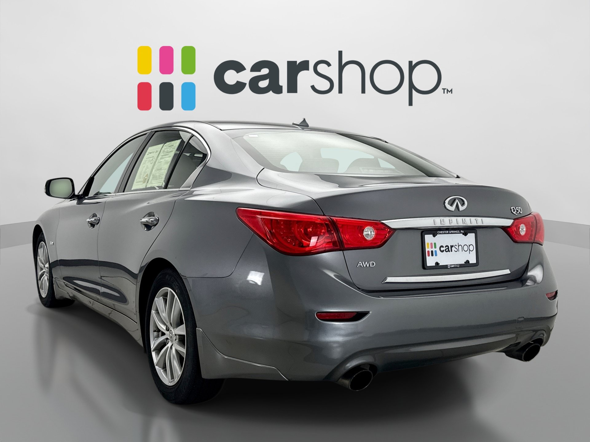 Used 2016 INFINITI Q50 3.0t Premium w/ 3.0T Premium Plus Package AWD/4WD image 3