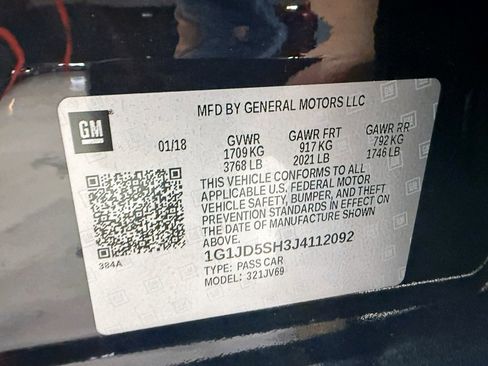 Used 2018 Chevrolet Sonic LT image 34