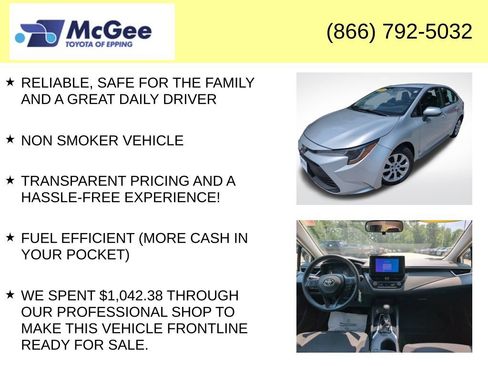 Used 2023 Toyota Corolla LE FWD image 4