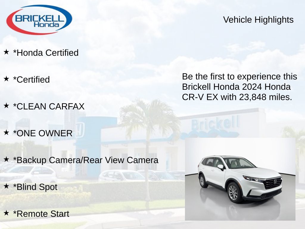 Used 2024 Honda CR-V EX image 9