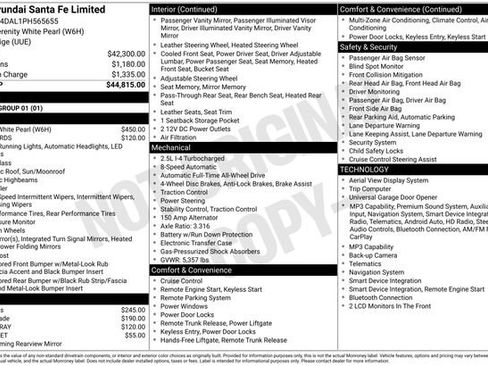 Used 2023 Hyundai Santa Fe Limited AWD/4WD image 5