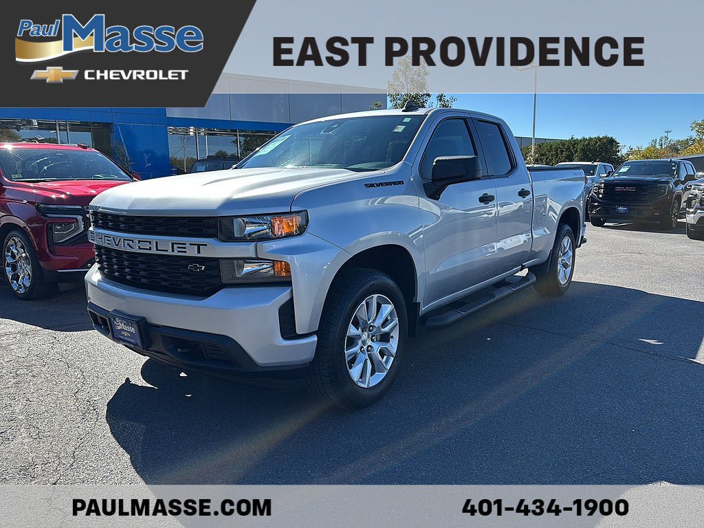 Certified 2021 Chevrolet Silverado 1500 Custom w/ Safety Confidence Package AWD/4WD image 1