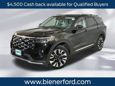 New 2026 Ford Explorer Platinum w/ LUX Leather Package AWD/4WD image 1