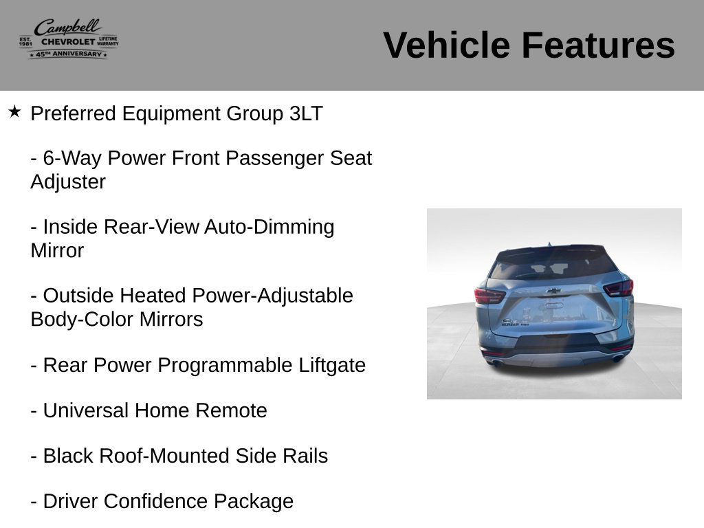 Used 2024 Chevrolet Blazer LT w/ Midnight/Sport Edition AWD/4WD image 5