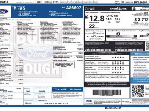 Used 2024 Ford F150 Lariat w/ Equipment Group 502A High image 20