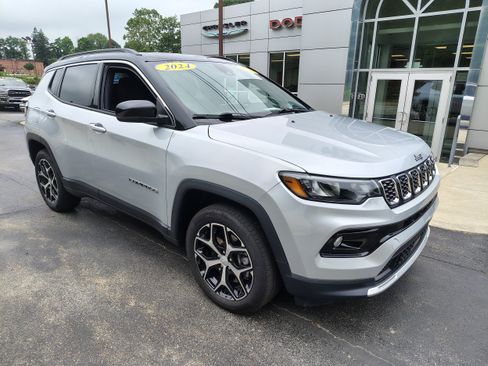 Certified 2024 Jeep Compass Limited w/ Sun and Sound Group AWD/4WD image 2