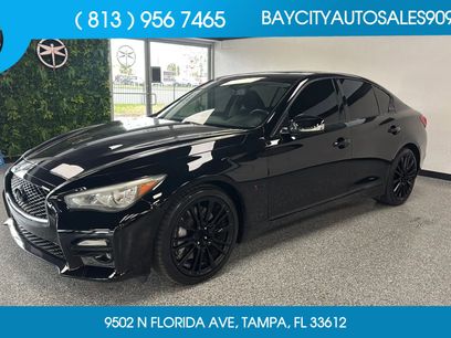 Used 2016 INFINITI Q50 Red Sport 400