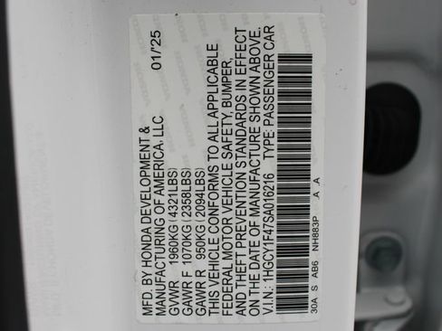 Used 2025 Honda Accord SE image 32