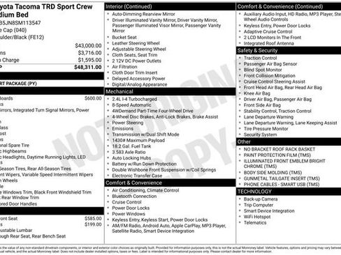 Used 2025 Toyota Tacoma TRD Sport image 7