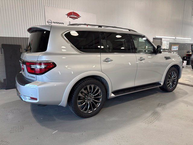 Certified 2023 Nissan Armada Platinum w/ Captain's Chairs Package AWD/4WD image 4