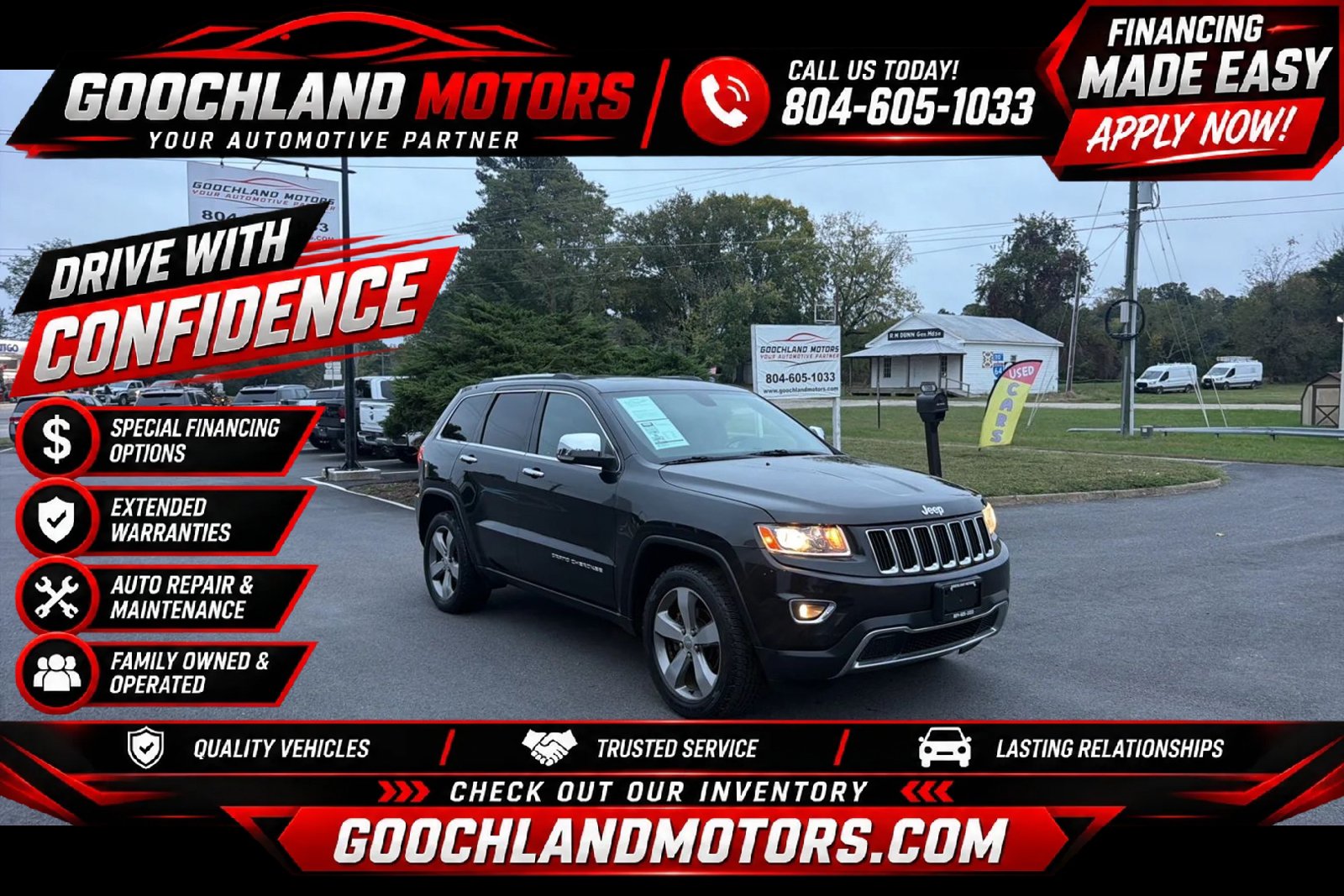 Used 2014 Jeep Grand Cherokee Limited AWD/4WD image 1