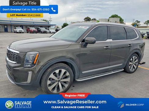 Used 2020 Kia Telluride EX w/ EX Premium Package AWD/4WD image 1