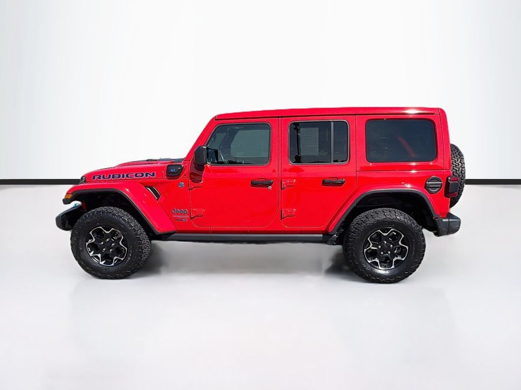 Used 2021 Jeep Wrangler Unlimited Rubicon 4xe w/ Cold Weather Group AWD/4WD image 8