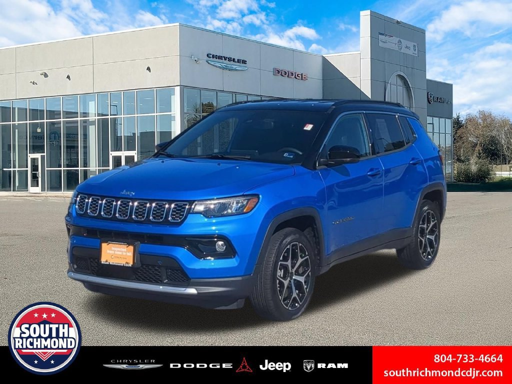 Certified 2025 Jeep Compass Limited AWD/4WD image 1