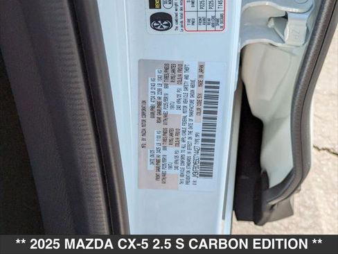 New 2025 MAZDA CX-5 Carbon Edition image 15