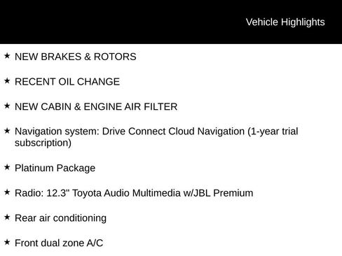 Used 2023 Toyota Highlander Platinum AWD/4WD image 36