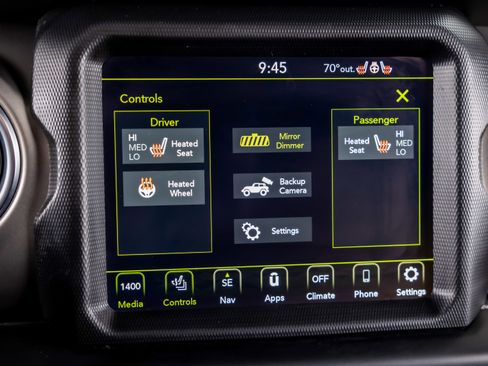 Used 2022 Jeep Wrangler Unlimited Rubicon 4xe w/ Cold Weather Group image 15