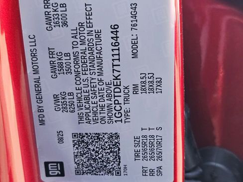 New 2026 Chevrolet Colorado Z71 image 46