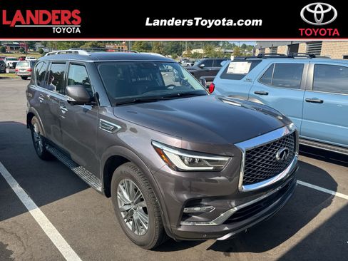 Used 2022 INFINITI QX80 Luxe w/ Cargo Package RWD image 1