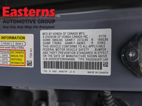 Used 2024 Honda Civic Sport image 33