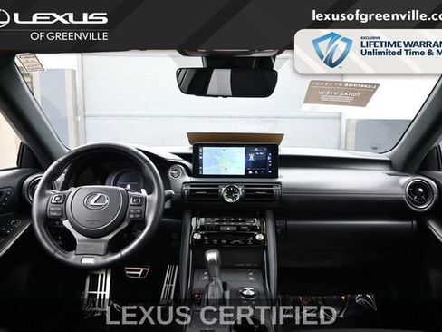 Certified 2024 Lexus IS 350 F Sport w/ Navigation Package RWD image 27