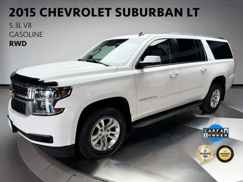 Used 2015 Chevrolet Suburban LT w/ Max Trailering Package RWD image 1