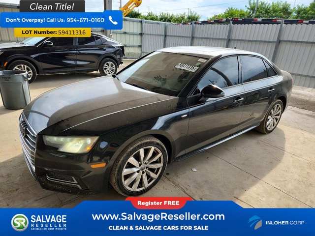 Used 2018 Audi A4 2.0T Ultra Premium w/ Convenience Package FWD image 1