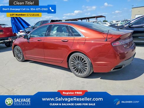 Used 2014 Lincoln MKZ w/ Equipment Group 102A Reserve FWD image 3