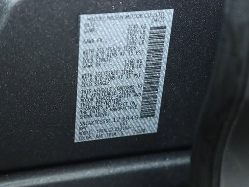 Used 2025 Nissan Murano SL w/ Cargo Package image 22