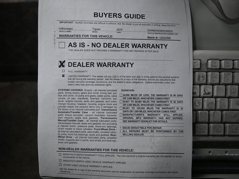 Used 2024 Volkswagen Tiguan S image 10