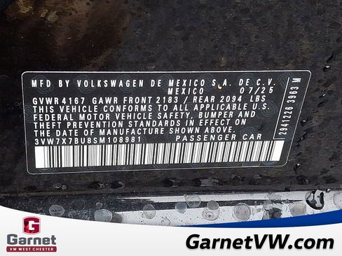 New 2025 Volkswagen Jetta SE image 10