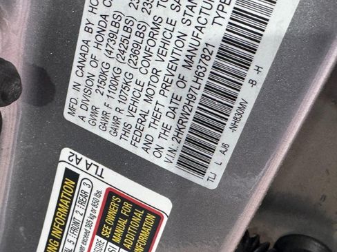 Used 2020 Honda CR-V Touring image 24