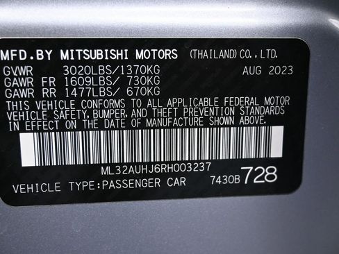 Used 2024 Mitsubishi Mirage ES image 37