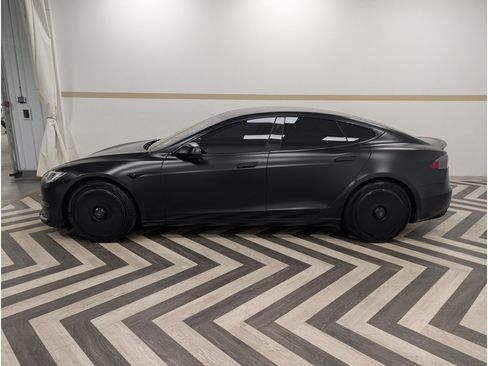 Used 2021 Tesla Model S Plaid AWD/4WD image 3