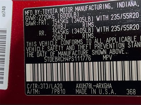 Used 2023 Toyota Highlander Platinum image 33