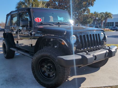 Used 2017 Jeep Wrangler Unlimited Sport w/ Mopar Black Appearance Group image 2