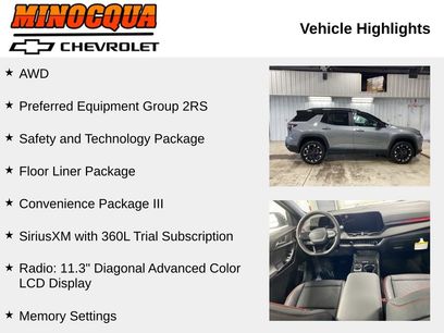 New 2026 Chevrolet Equinox RS w/ Convenience Package III