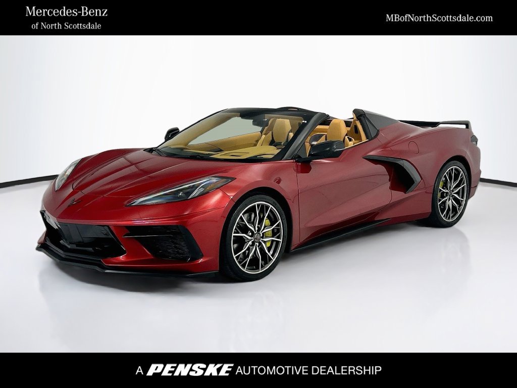Used 2023 Chevrolet Corvette Stingray Premium Conv w/ Z51 Performance Package RWD image 1