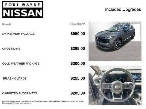 New 2026 Nissan Kicks SV w/ SV Premium Package AWD/4WD image 4