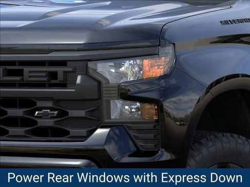 New 2026 Chevrolet Silverado 1500 Custom w/ Turbomax Blackout Package RWD image 11