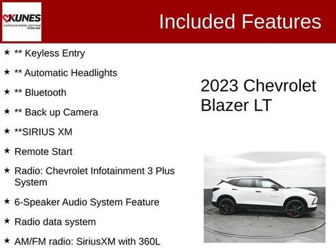 Used 2023 Chevrolet Blazer LT AWD/4WD image 3