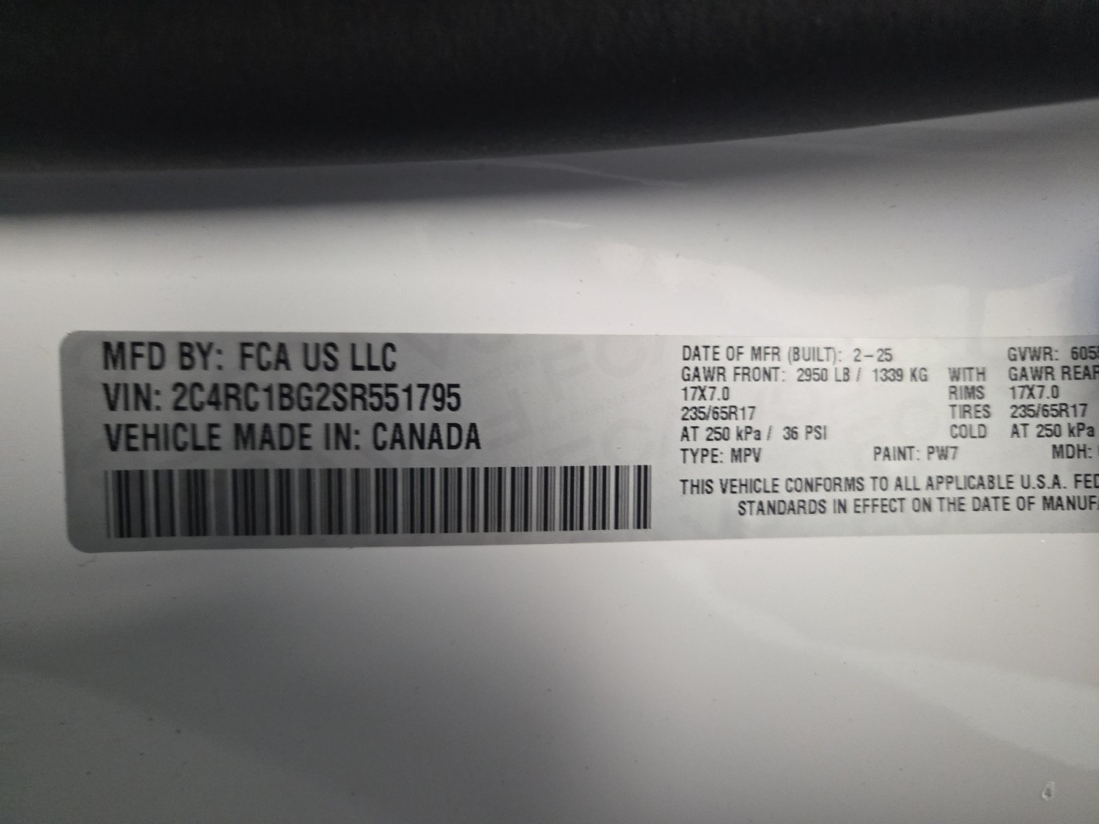 Used 2025 Chrysler Pacifica Select FWD image 34