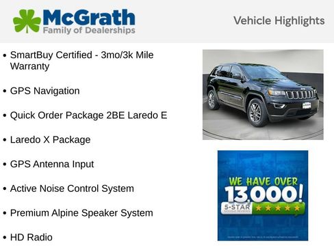 Used 2020 Jeep Grand Cherokee Laredo w/ Laredo X Package RWD image 6