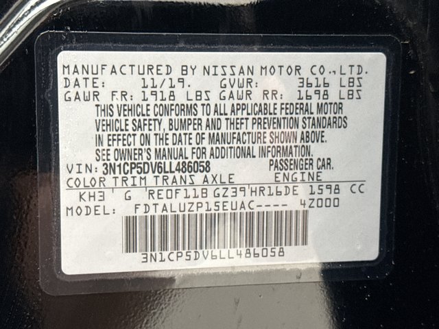 Used 2020 Nissan Kicks SR w/ SR Premium Package FWD image 22