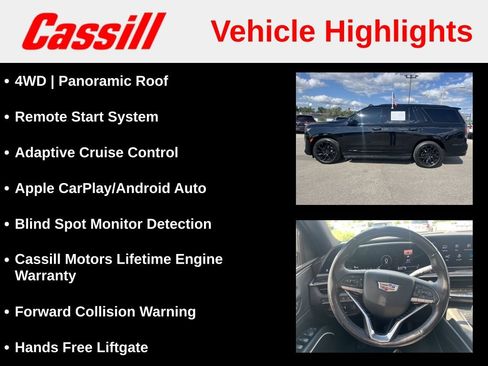 Used 2022 Cadillac Escalade Sport w/ Touring Package AWD/4WD image 7